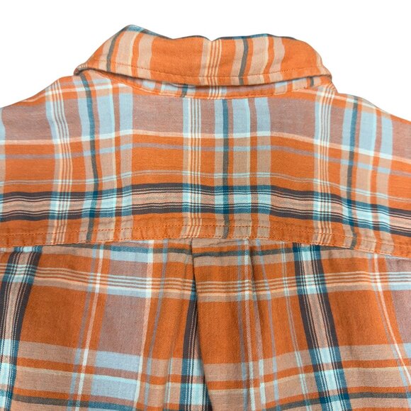 Men's‎ EDDIE BAUER Double Layer Classic Fit Button-Down Shirt- Size XL - Picture 6 of 9